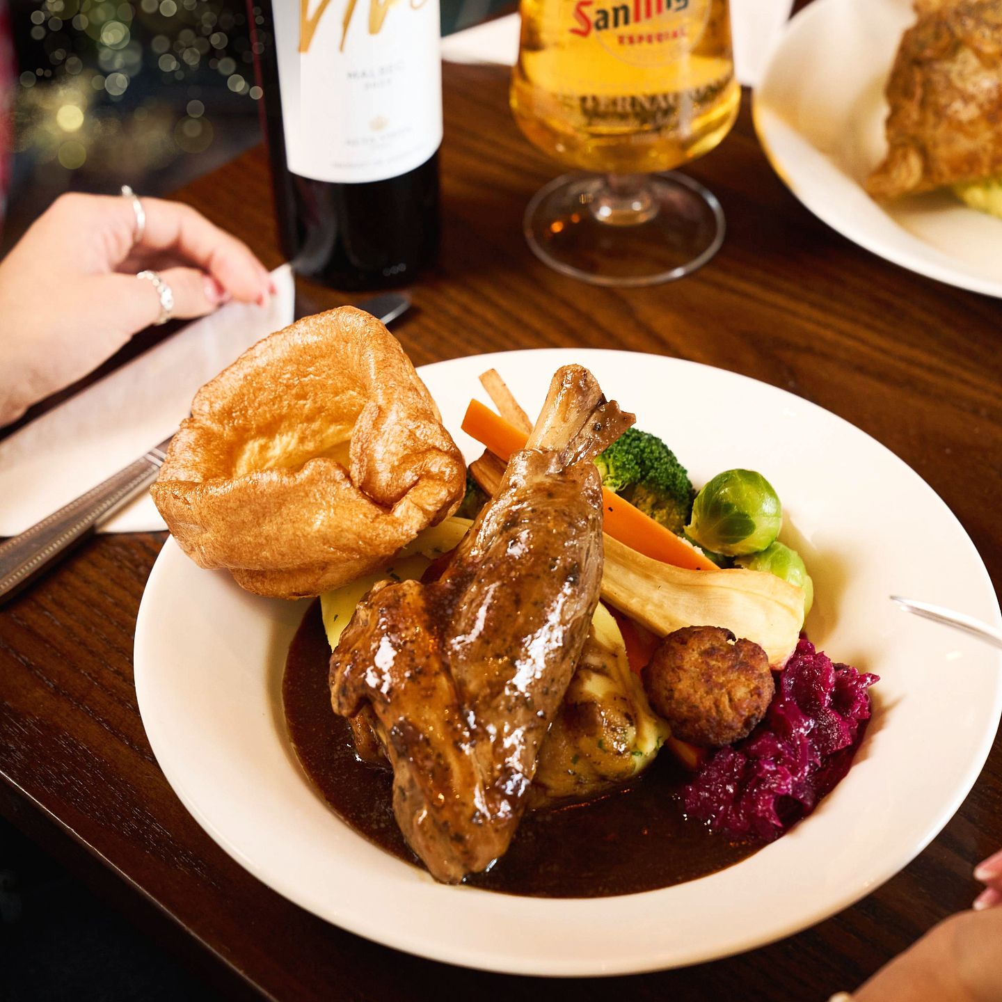 Christmas Day 2025 Lunch, Dinner & Dining at The Huntsman Taverners Downend in Bristol